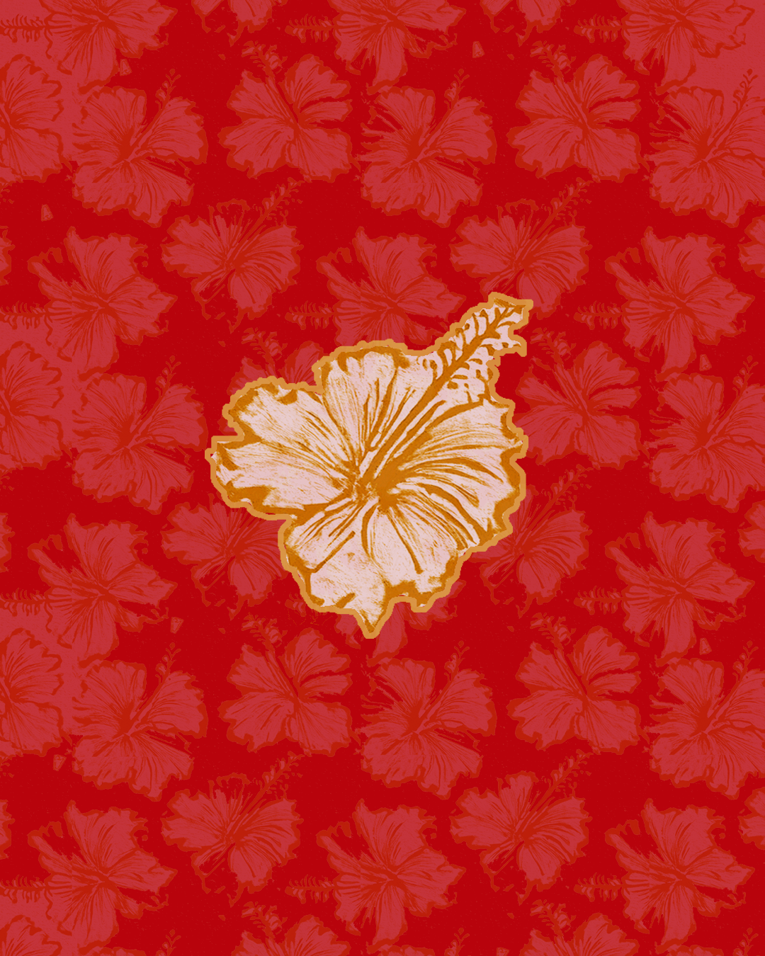 Tai Swim 2026: Waimea and Lehua, Hibiscus Prints from Big Island Memories
