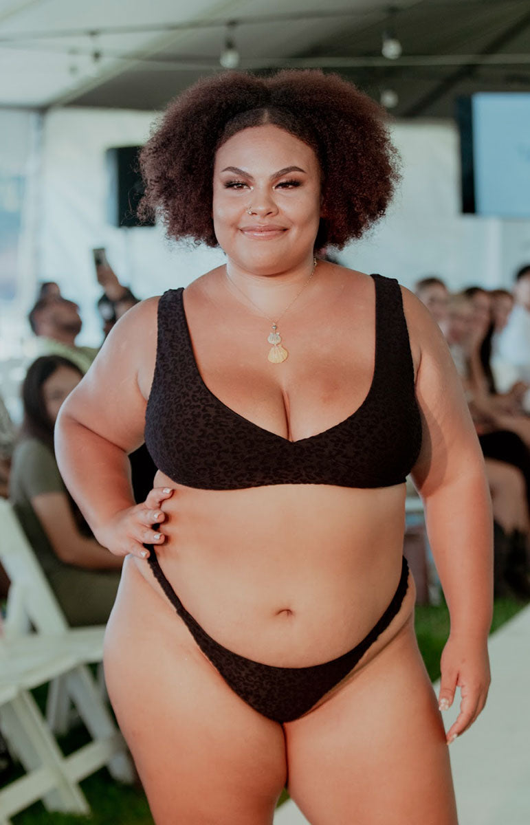 tai swim co krista top in hiwahiwa black sustainable cheeky sporty black bikini tops sustainable size 14 size inclusive sporty cheeky bikini tops and bottoms