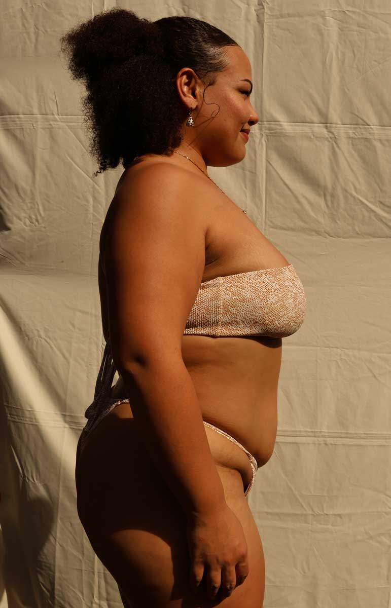 tai swim co maddie bottom side tie thong bottom with adjustable ties and minimal coverage