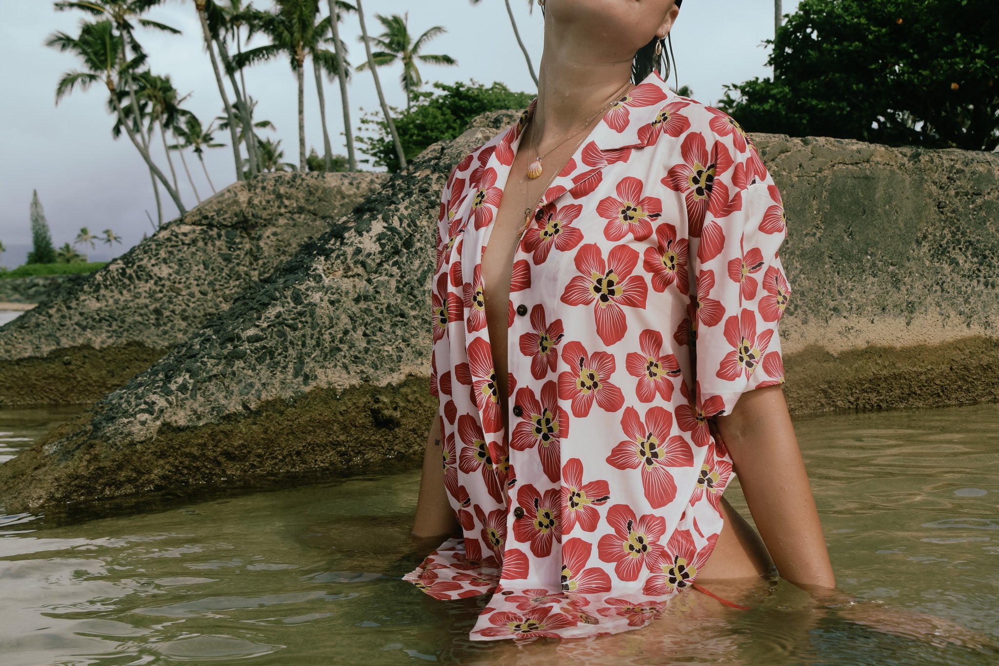 Introducing the Hau Flower Haena Print by Tai Swim