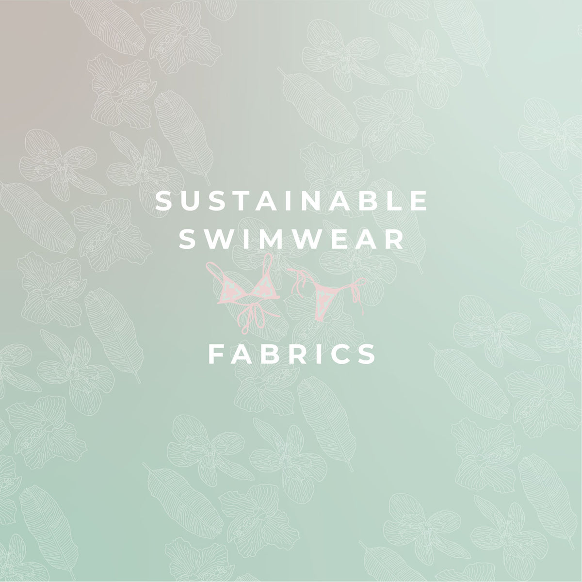 Sustainable Swimwear Fabrics Quality Eco Swimwear Tai Swim Co