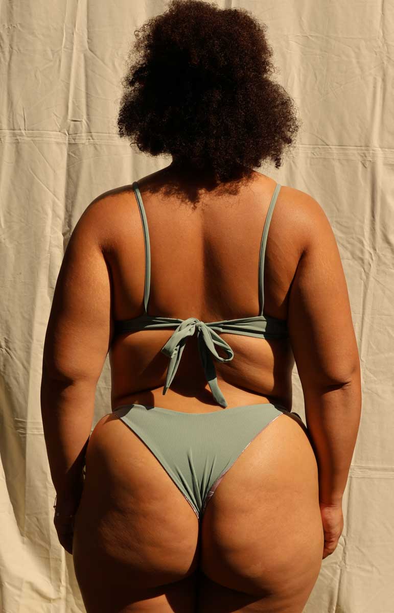 tai swim jade top in fern green swimwear bra top supportive bikini top for bigger busts