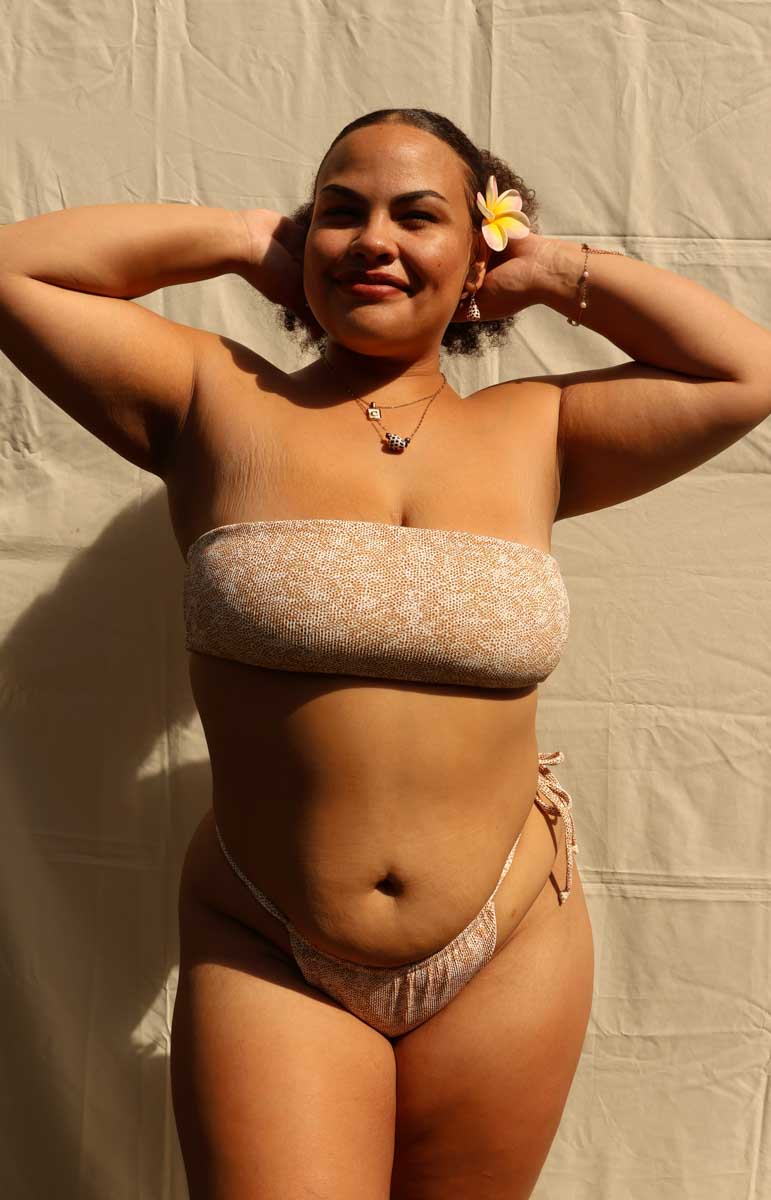 tai swim co maddie bottom side tie thong bottom with adjustable ties and minimal coverage