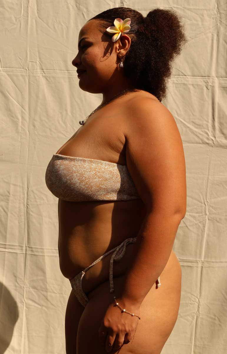 tai swim co maddie bottom side tie thong bottom with adjustable ties and minimal coverage