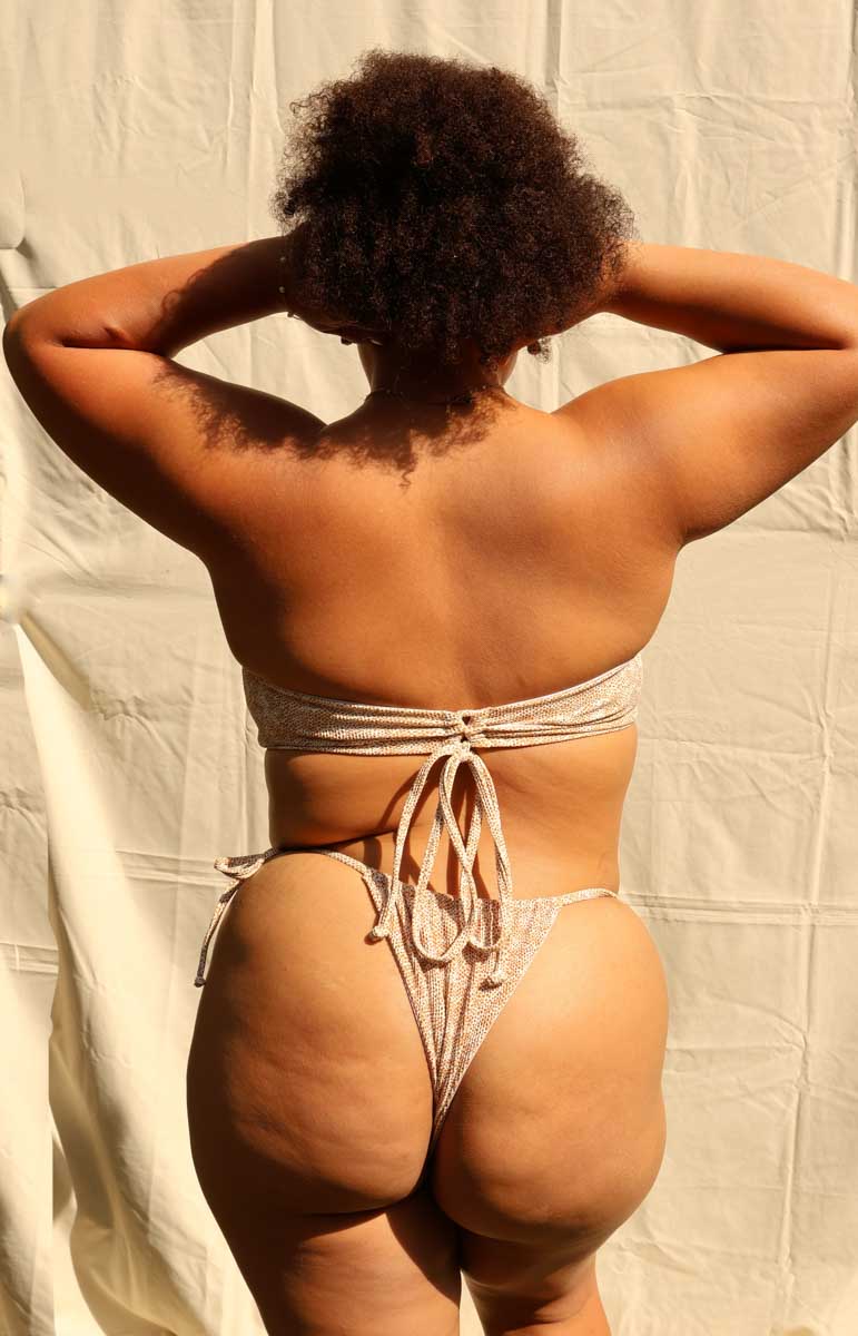 tai swim co maddie bottom side tie thong bottom with adjustable ties and minimal coverage