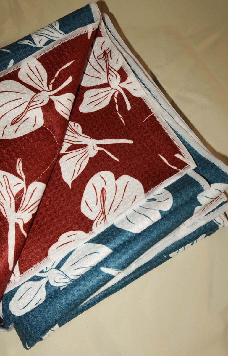 Large Reversible Yoga Towel